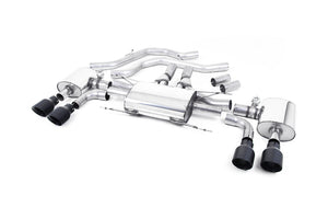 Milltek Front Pipe-back Exhaust - Alfa Romeo Giulia Quadrifoglio 2.9 V6 Bi-Turbo (Non OPF/GPF Models) 2017-2023