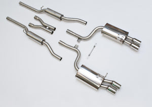 Milltek Cat-back Exhaust - Audi S4 4.2 V8 quattro B7 Saloon/Sedan Avant & Cabriolet 2004-2009