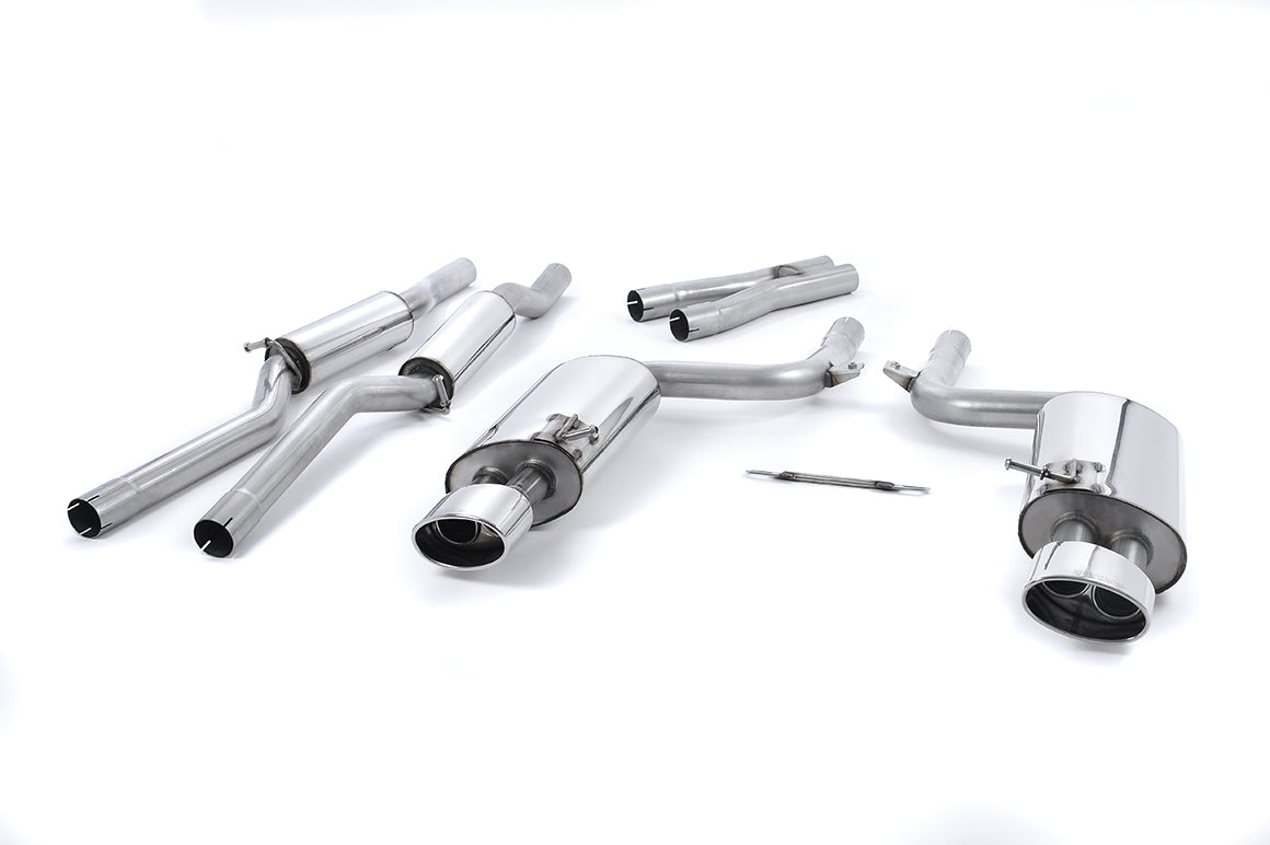 Milltek Cat-back Exhaust - Audi RS4 B7 4.2 V8 Saloon Avant and Cabriolet 2006-2008