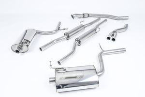 Milltek Cat-back Exhaust - Audi A4 1.8T B6 quattro Saloon - Avant 190BHP (6 speed) 2003-2005