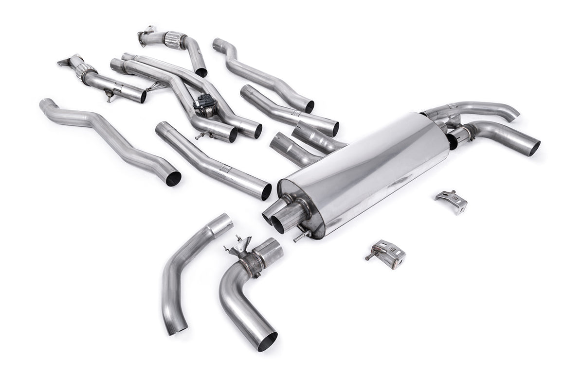 Milltek Particulate Filter-back Exhaust - Audi SQ7 4.0 V8 TT (Petrol OPF/GPF Equipped Vehicles) 2021-2023