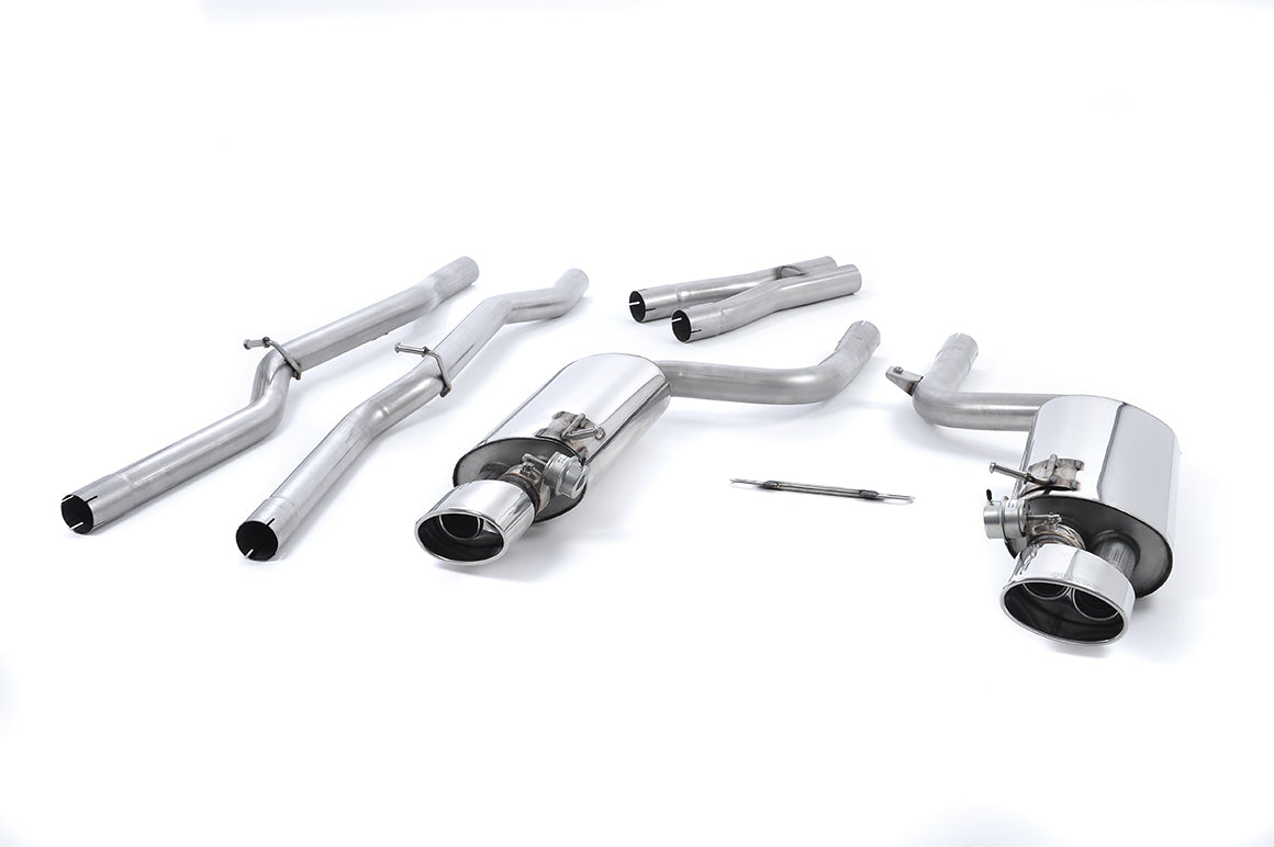 Milltek Cat-back Exhaust - Audi RS4 B7 4.2 V8 Saloon Avant and Cabriolet 2006-2008