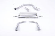 Milltek Cat-back Exhaust - Audi TT Mk2 2.0 TFSi 2WD 2006-2011
