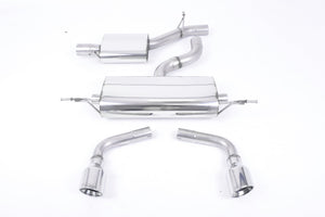 Milltek Cat-back Exhaust - Audi TT Mk2 3.2 quattro 2006-2010
