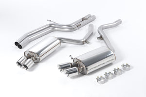 Milltek Cat-back Exhaust - Audi S5 4.2 V8 B8 Coupé (Manual Only) 2007-2011