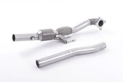 Milltek Cast Downpipe with Race Cat Exhaust - Audi S3 2.0 T quattro Sportback 8P 2007-2012