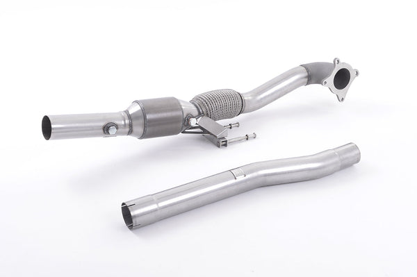 Milltek Cast Downpipe with Race Cat Exhaust - Audi A3 2.0T FSI 2WD 3 door 2003-2012