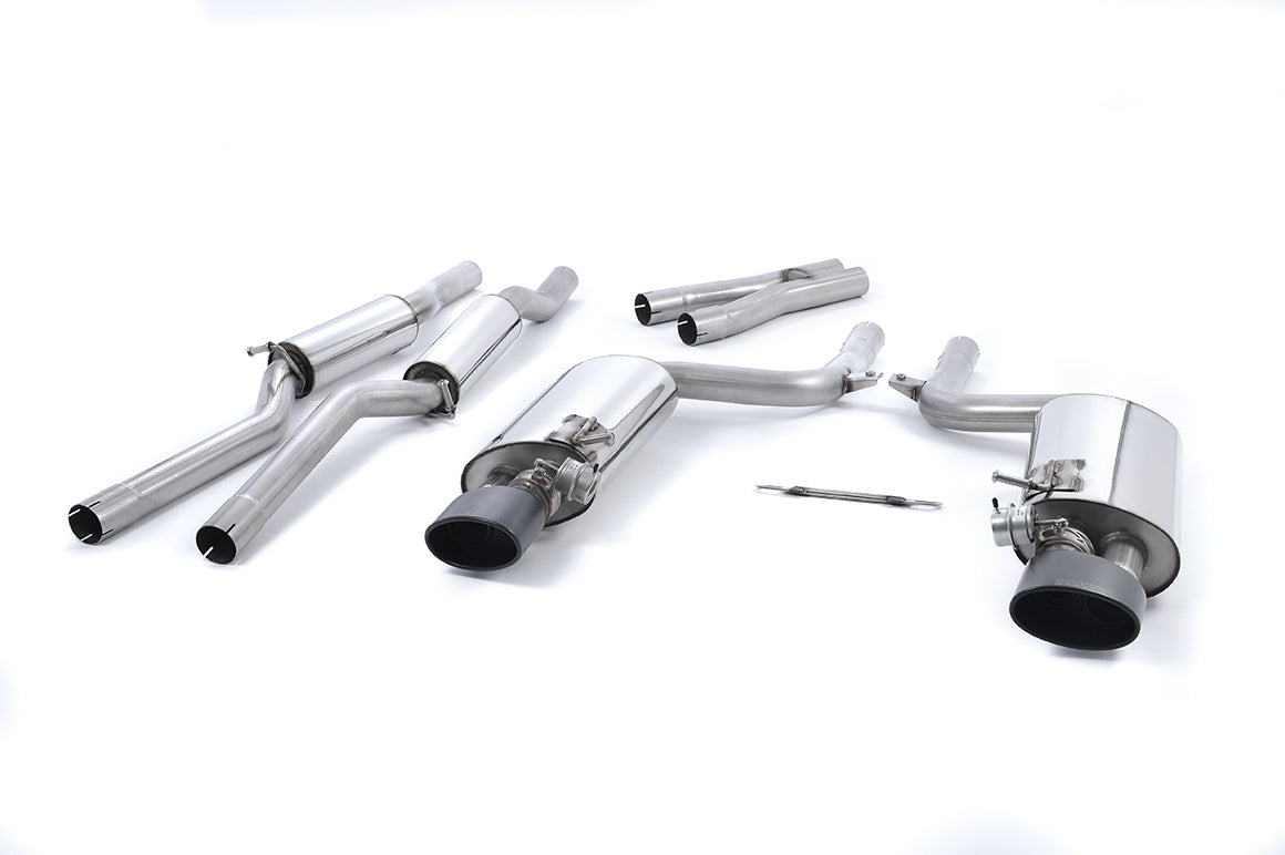 Milltek Cat-back Exhaust - Audi RS4 B7 4.2 V8 Saloon Avant and Cabriolet 2006-2008