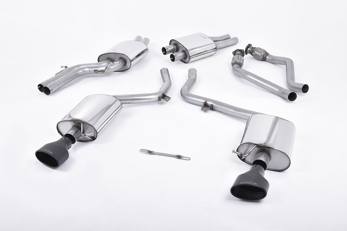 Milltek Cat-back Exhaust - Audi S4 3.0 Supercharged V6 B8 2009-2012