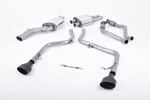 Milltek Cat-back Exhaust - Audi S5 3.0 TFSI B8 Coupé & Cabriolet (S tronic) 2009-2011