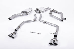 Milltek Cat-back Exhaust - Audi S5 3.0 TFSI B8 Coupé & Cabriolet (S tronic) 2009-2011