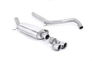 Milltek Cat-back Exhaust - Audi A1 1.4 TFSI S line 122PS 2010-2015