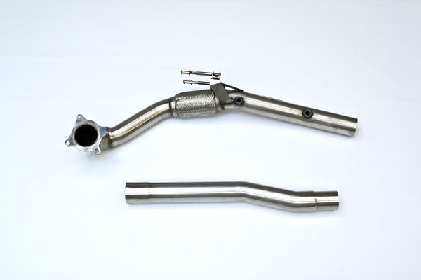 Milltek Large-bore Downpipe and De-cat Exhaust - Audi A3 2.0T FSI 2WD 5 door Sportback 2003-2012
