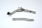 Milltek Large-bore Downpipe and De-cat Exhaust - Audi S3 2.0 T quattro Sportback 8P 2007-2012