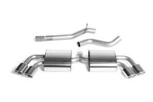 Milltek Cat-back Exhaust - Audi TT Mk2 TTS quattro 2008-2014