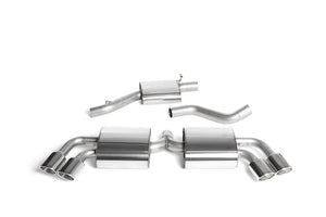 Milltek Cat-back Exhaust - Audi TT Mk2 TTS quattro 2008-2014