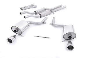 Milltek Cat-back Exhaust - Audi A4 3.0 V6 B6 quattro Saloon Avant & Cabriolet 2001-2005