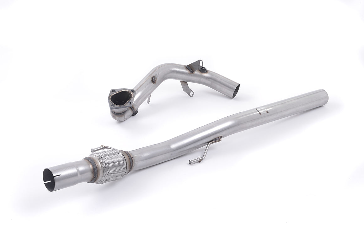 Milltek Large-bore Downpipe and De-cat Exhaust - Audi A1 1.4 TFSI S line 185PS S tronic 2010-2015