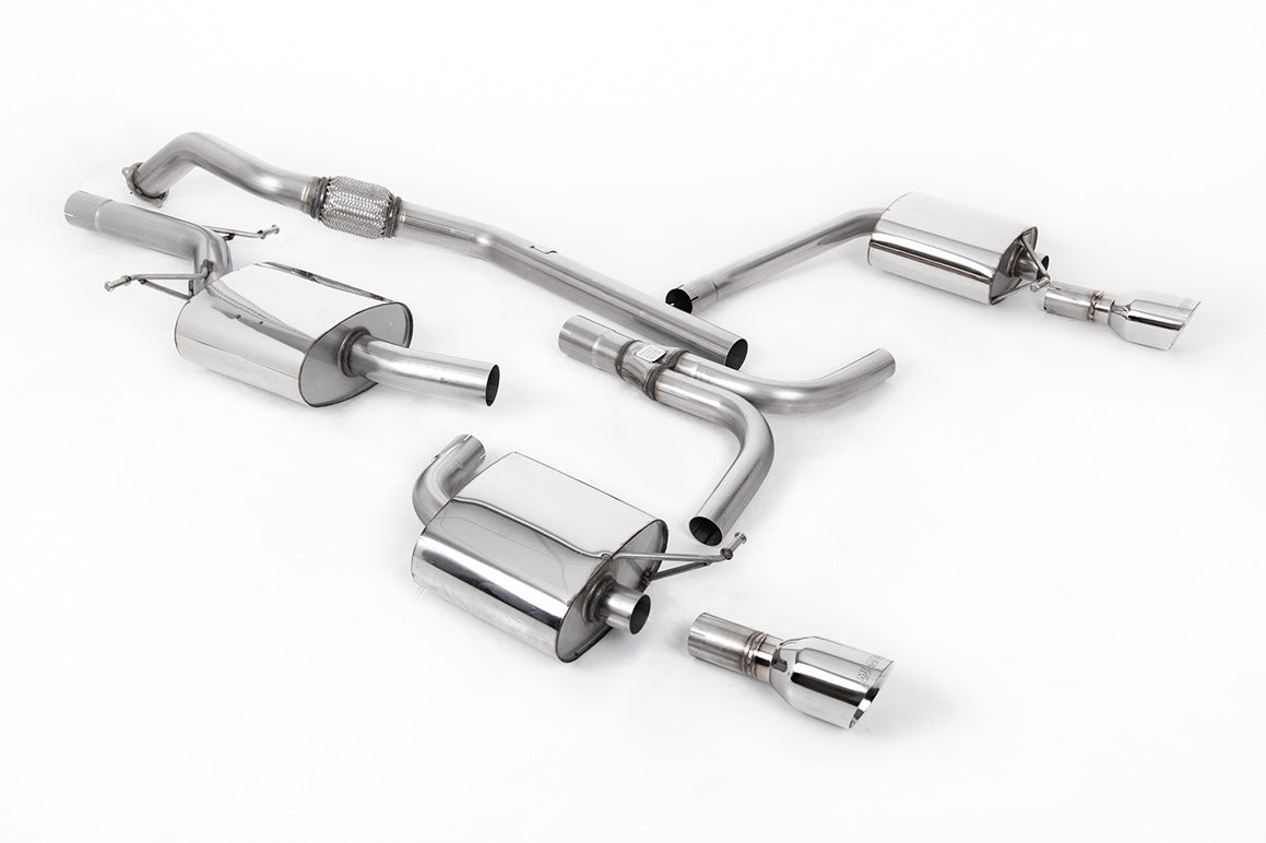 Milltek Cat-back Exhaust - Audi A5 Sportback 2.0 TFSI 2WD and quattro Multitronic / S tronic 2009-2012