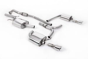 Milltek Cat-back Exhaust - Audi A5 Sportback 2.0 TFSI 2WD and quattro Multitronic / S tronic 2009-2012