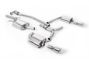 Milltek Cat-back Exhaust - Audi A5 Sportback 2.0 TFSI 2WD and quattro Manual 2009-2023