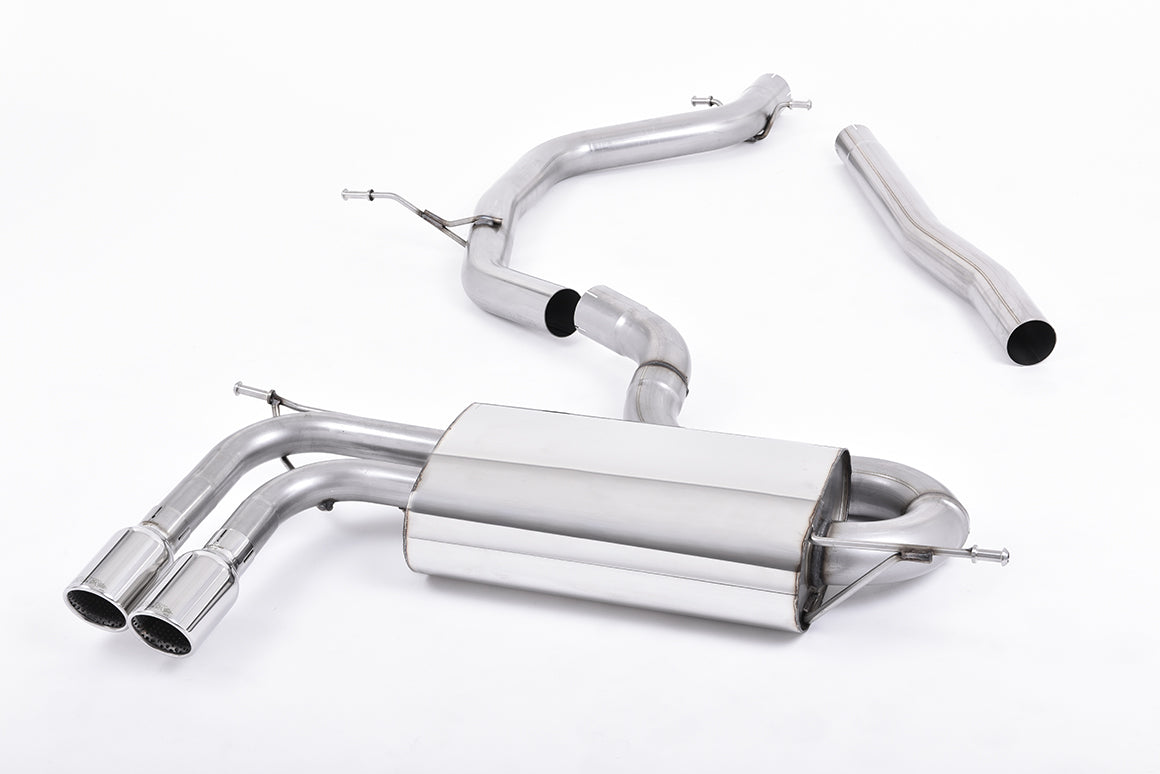Milltek Particulate Filter-back Exhaust - Audi A3 2.0 TDI 170bhp 2WD Sportback DPF 2008-2012