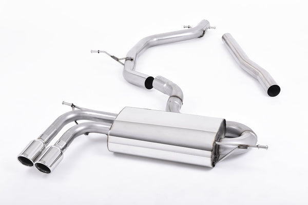 Milltek Particulate Filter-back Exhaust - Audi A3 2.0 TDI 170bhp 2WD Sportback DPF 2008-2012
