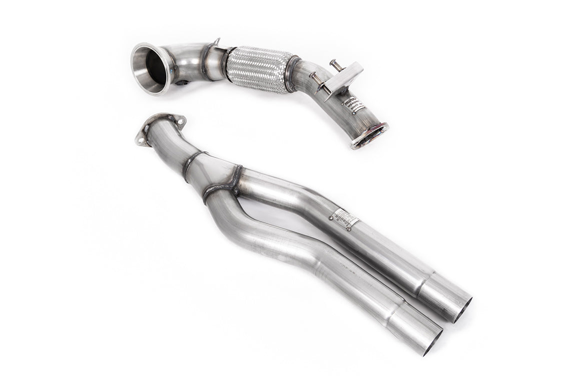 Milltek Primary Catalyst Bypass Pipe and Turbo Elbow Exhaust - Audi RS3 Sportback S tronic (8P) 2011-2012