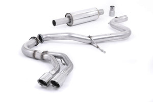 Milltek Cat-back Exhaust - Audi A3 2.0 TDI 184PS MQB 2WD (3 Door & Sportback Models) 2013-2020