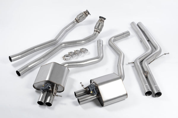 Milltek Cat-back Exhaust - Audi RS7 C7 Sportback 4.0 V8 TFSI biturbo inc Performance Edition 2013-2018