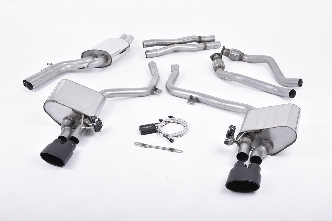 Milltek Cat-back Exhaust - Audi S5 3.0 TFSI B8 Coupé & Cabriolet (S tronic) 2009-2011