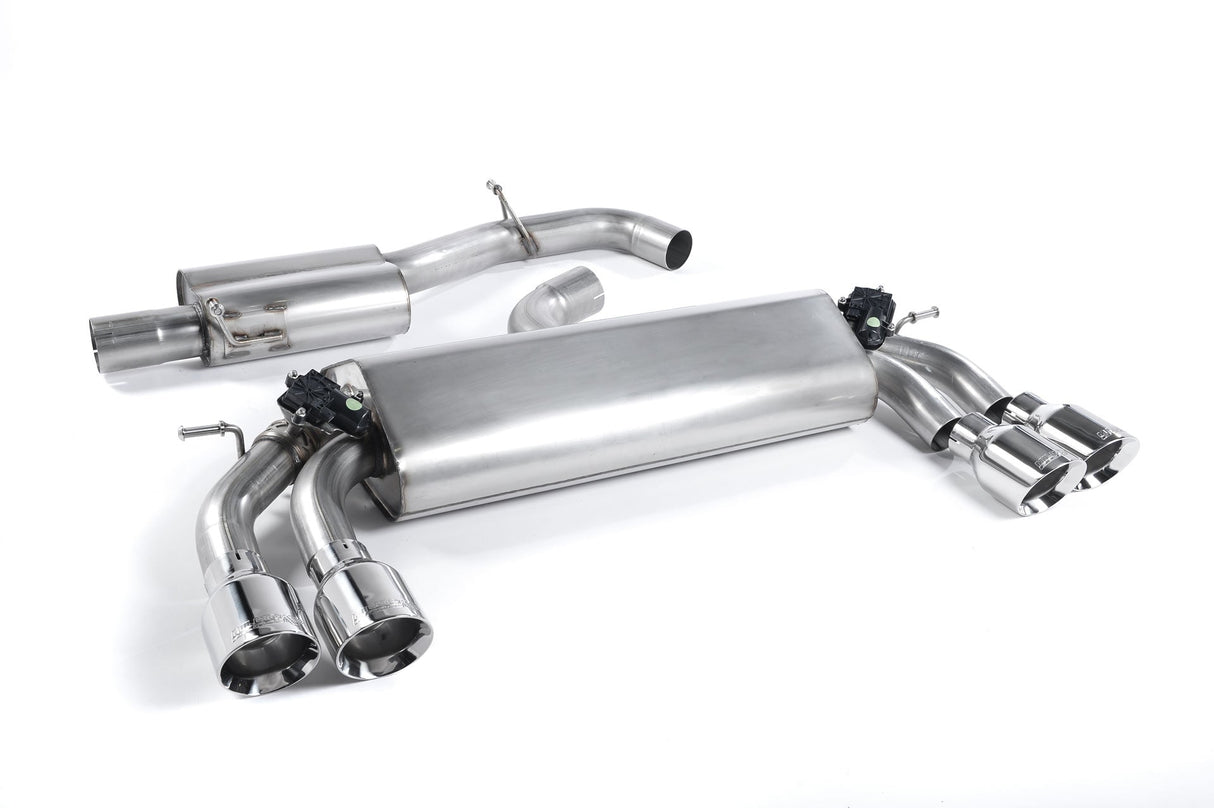 Milltek Cat-back Exhaust - Audi S3 2.0 TFSI quattro 3-Door 8V/8V.2 (Non-GPF Equipped Models Only) 2013-2018