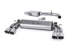 Milltek Cat-back Exhaust - Audi S3 2.0 TFSI quattro 3-Door 8V/8V.2 (Non-GPF Equipped Models Only) 2013-2018