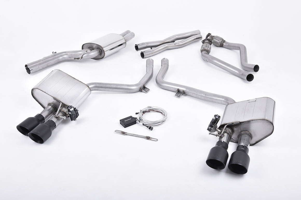 Milltek Cat-back Exhaust - Audi S4 3.0 Supercharged V6 B8.5 2012-2016