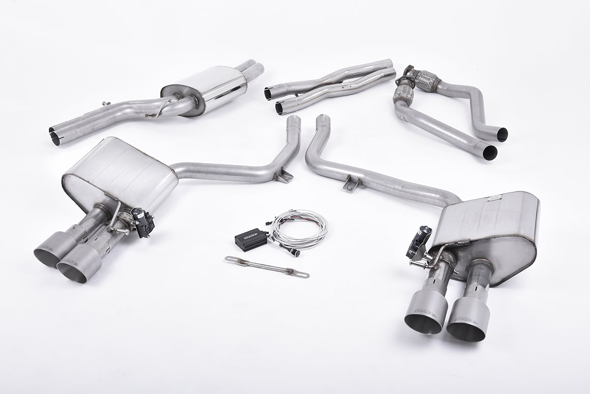 Milltek Cat-back Exhaust - Audi S4 3.0 Supercharged V6 B8.5 2012-2016