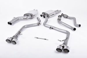 Milltek Cat-back Exhaust - Audi S5 3.0 TFSI B8.5 Coupé & Cabriolet 2011-2016