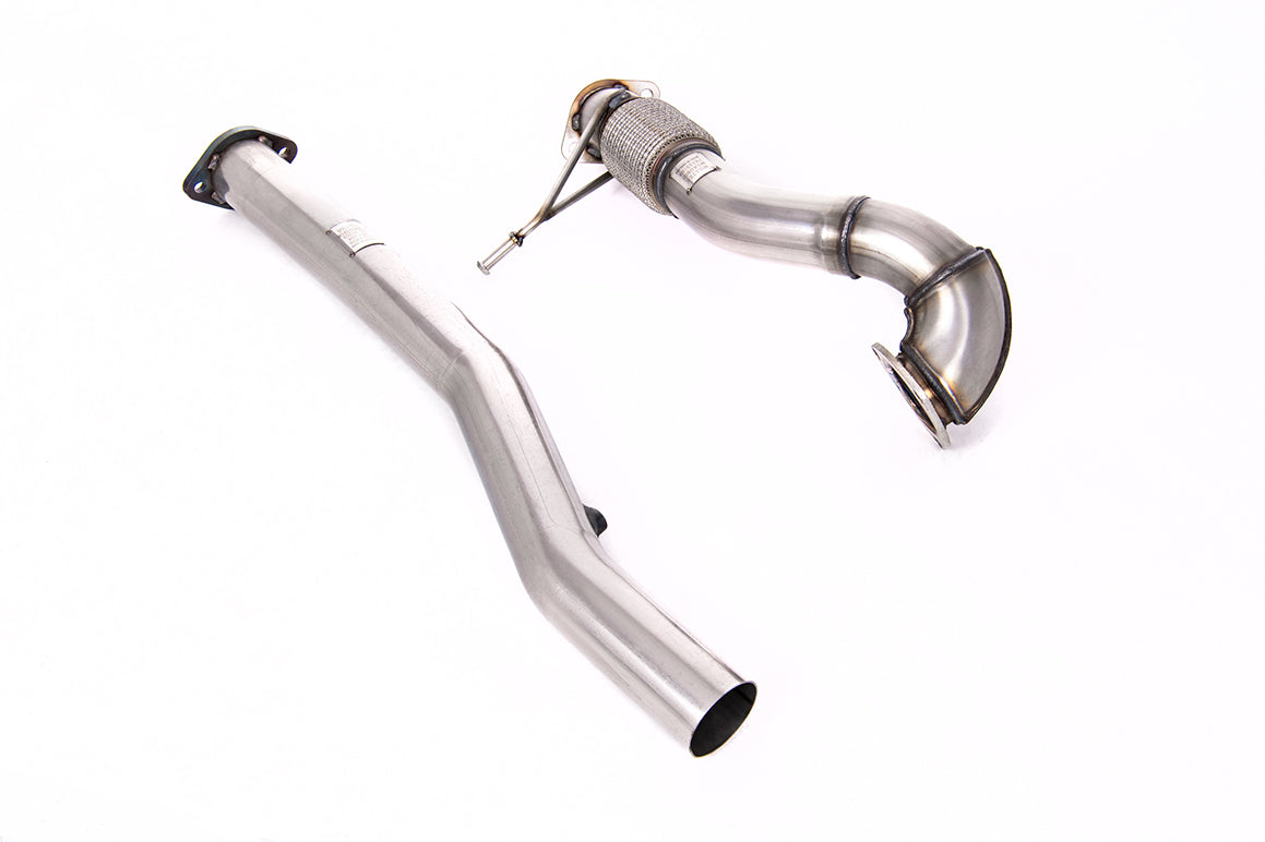 Milltek Large-bore Downpipe and De-cat Exhaust - Audi TT 180 / 225 quattro Coupe & Roadster 1998-2006