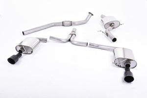 Milltek Cat-back Exhaust - Audi A5 Coupé S line 2.0 TFSI 2WD and quattro S tronic 2008-2023