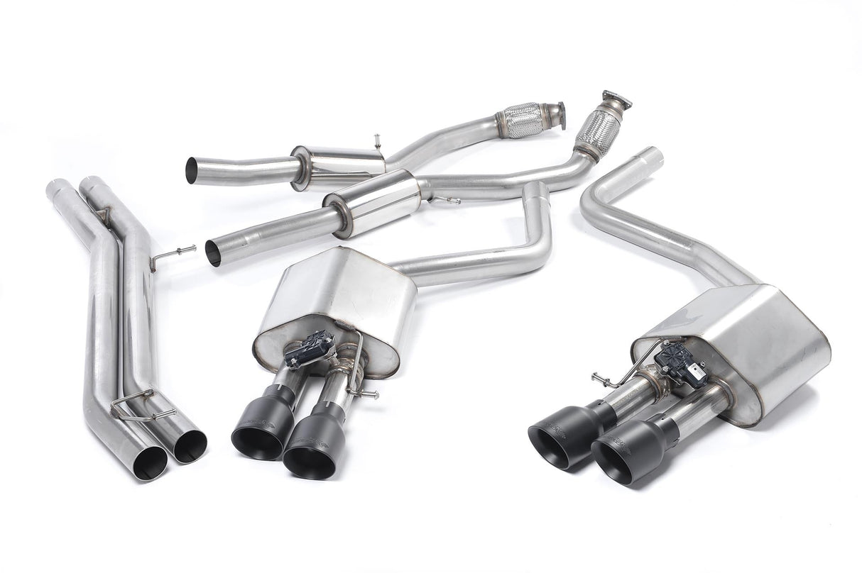 Milltek Cat-back Exhaust - Audi S8 D4 4.0 TFSI quattro Tiptronic 2013-2018