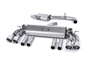 Milltek Cat-back Exhaust - Audi S3 2.0 TFSI quattro Saloon & Cabrio 8V.2 (GPF Equipped Models Only) 2019-2020