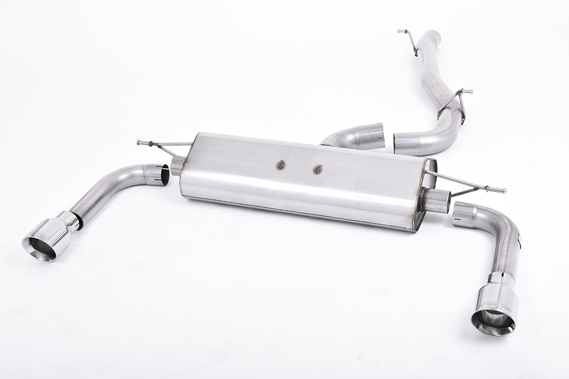 Milltek Cat-back Exhaust - Audi A3 2.0 TFSI quattro Sedan 8V (US-only) 2014-2020