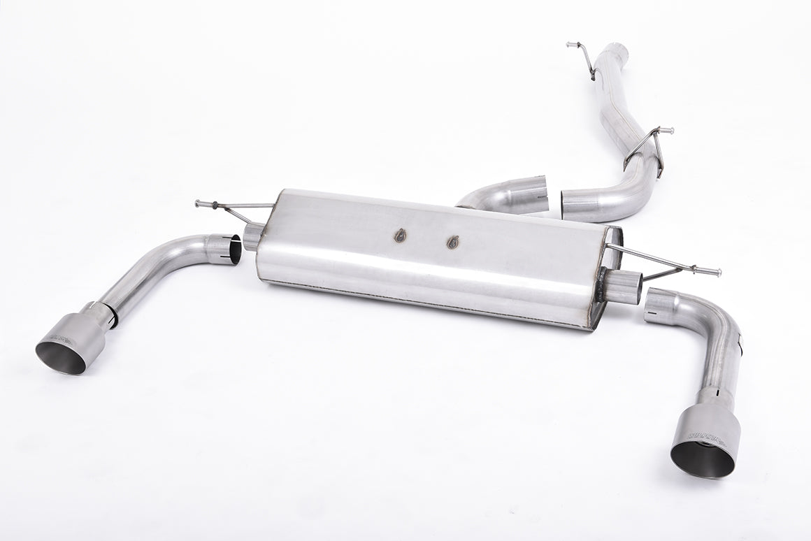 Milltek Cat-back Exhaust - Audi A3 2.0 TFSI quattro Sedan 8V (US-only) 2014-2020