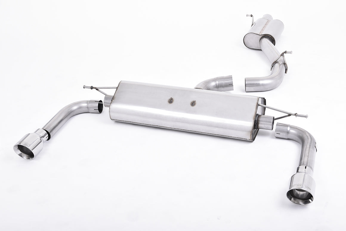 Milltek Cat-back Exhaust - Audi A3 2.0 TFSI quattro Sedan 8V (US-only) 2014-2020