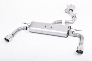 Milltek Cat-back Exhaust - Audi A3 2.0 TFSI quattro Sedan 8V (US-only) 2014-2020
