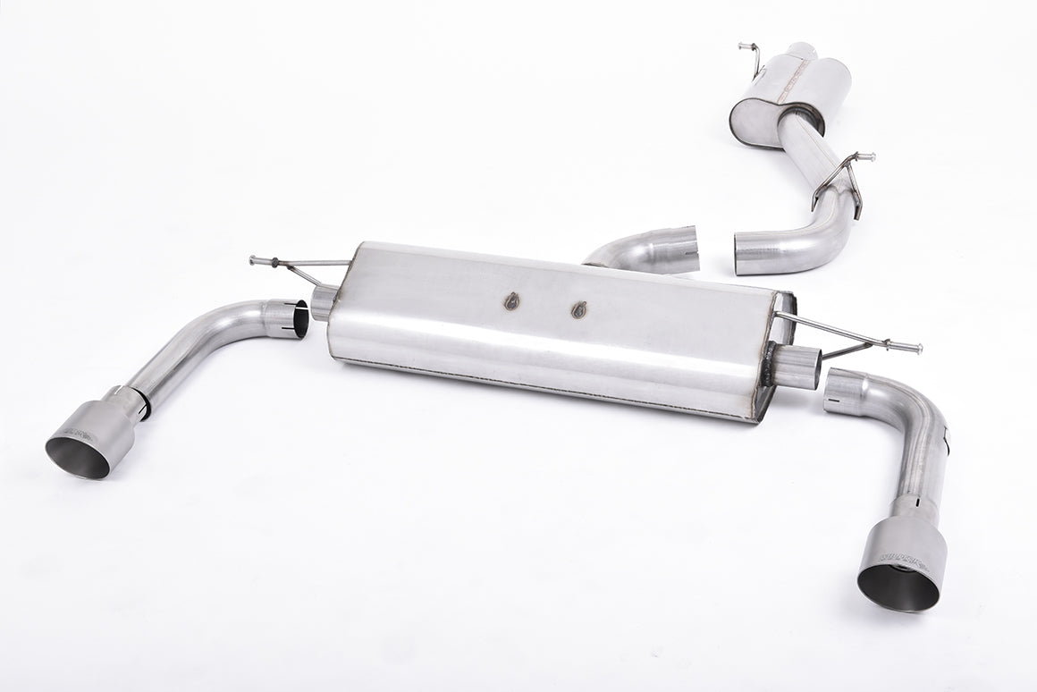 Milltek Cat-back Exhaust - Audi A3 2.0 TFSI quattro Sedan 8V (US-only) 2014-2020