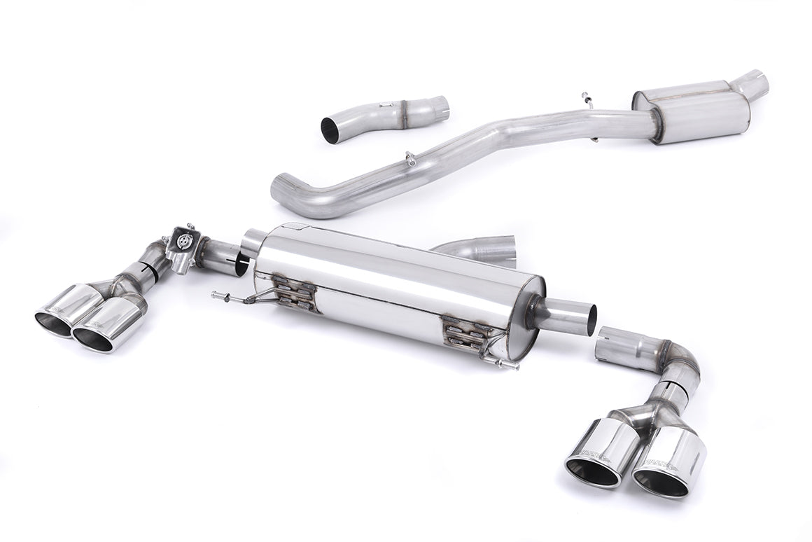 Milltek Cat-back Exhaust - Audi S1 2.0 TFSI quattro 2014-2018