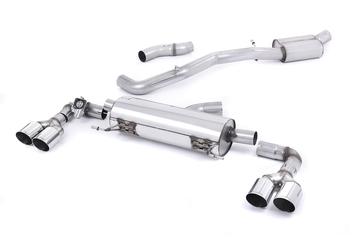 Milltek Cat-back Exhaust - Audi S1 2.0 TFSI quattro 2014-2018