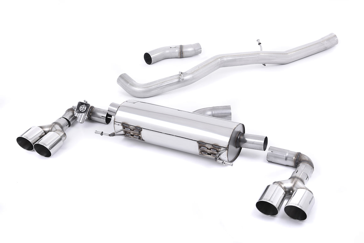 Milltek Cat-back Exhaust - Audi S1 2.0 TFSI quattro 2014-2018