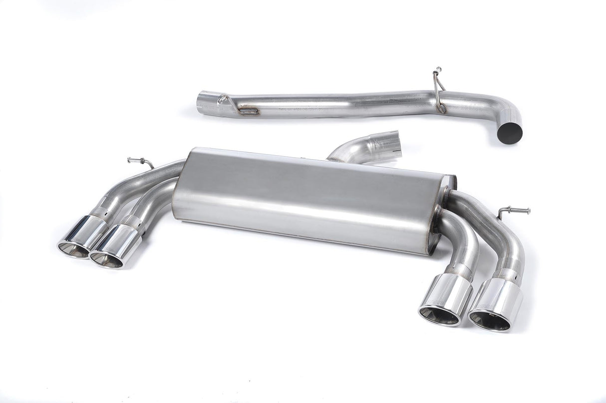 Milltek Cat-back Exhaust - Audi S3 2.0 TFSI quattro 3-Door 8V/8V.2 (Non-GPF Equipped Models Only) 2013-2018