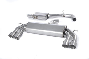 Milltek Cat-back Exhaust - Audi S3 2.0 TFSI quattro 3-Door 8V/8V.2 (Non-GPF Equipped Models Only) 2013-2018